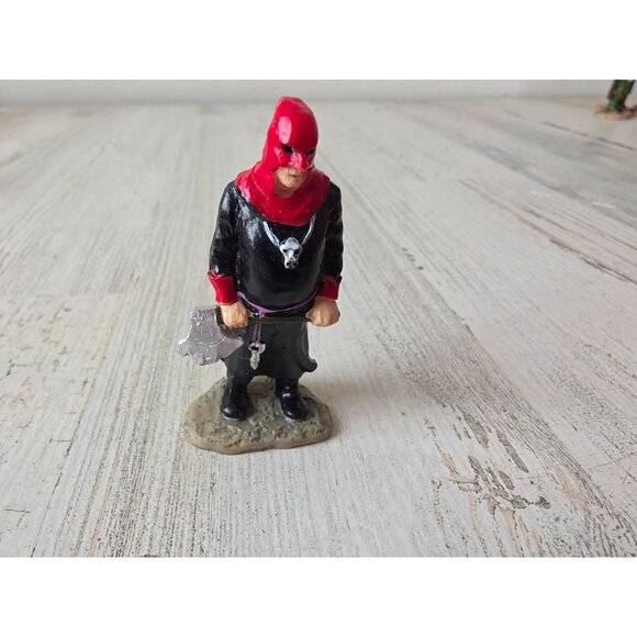 Lemax executioner tortured soul guillotine Halloween people village accessory - Picture 1 of 8